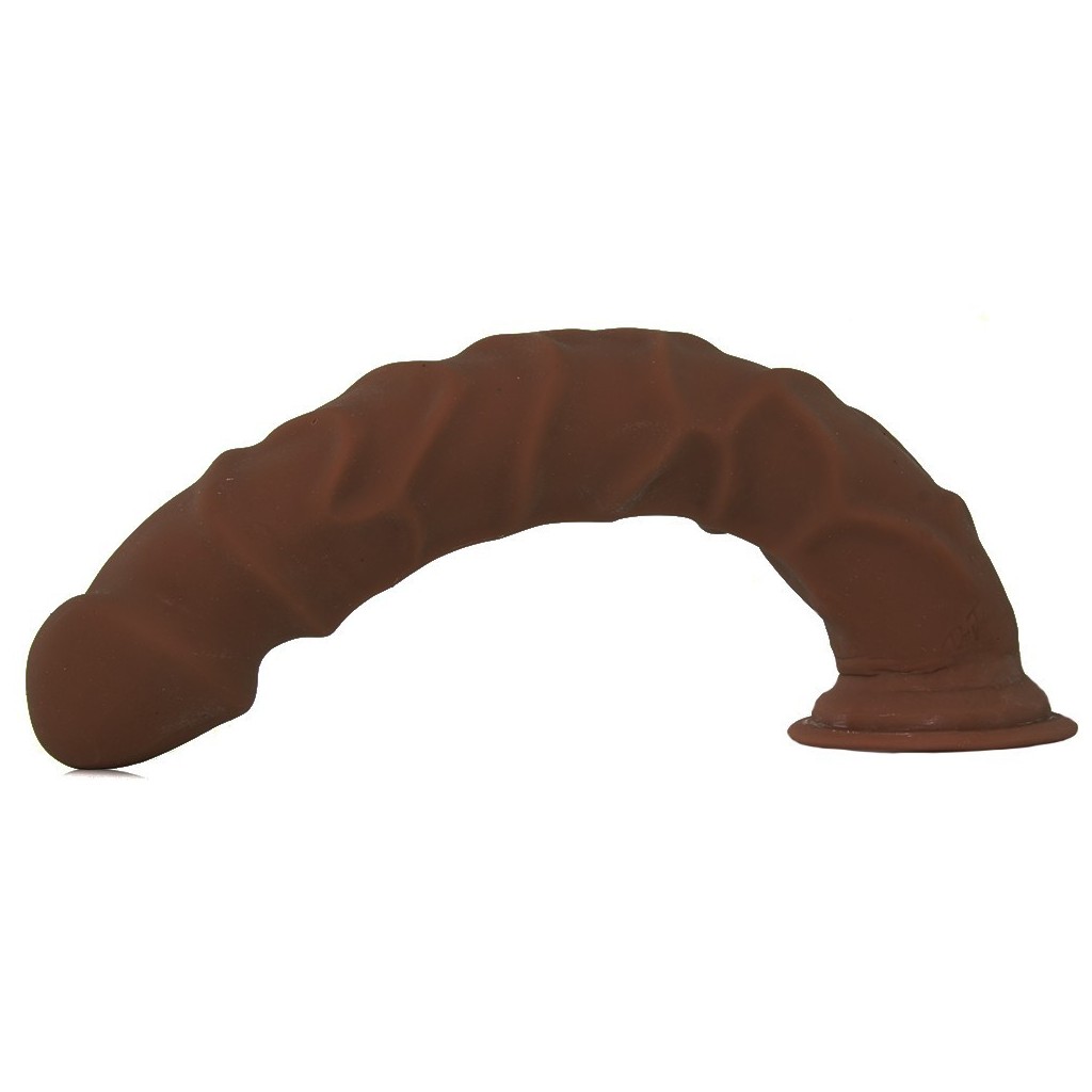 Dildo realistico maxi cioccolato 25 cm