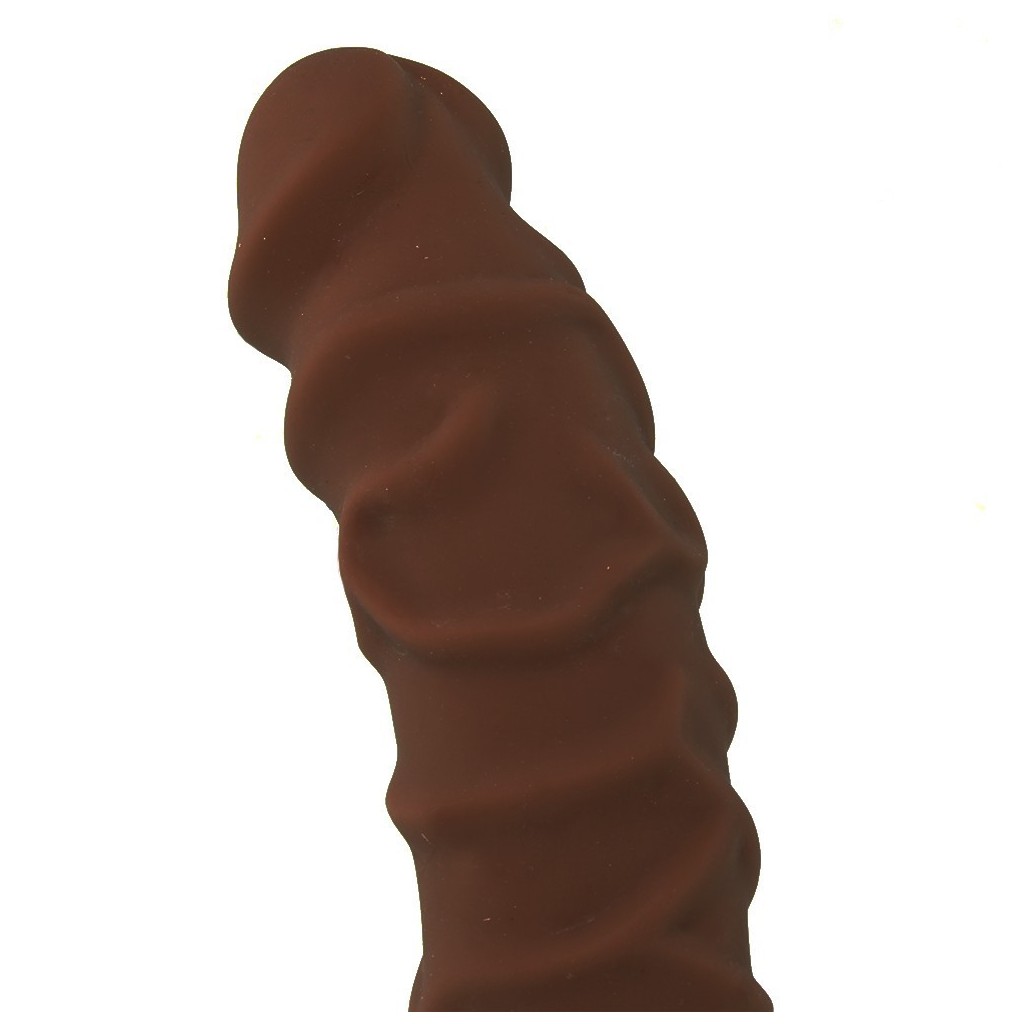 Dildo realistico maxi cioccolato 25 cm