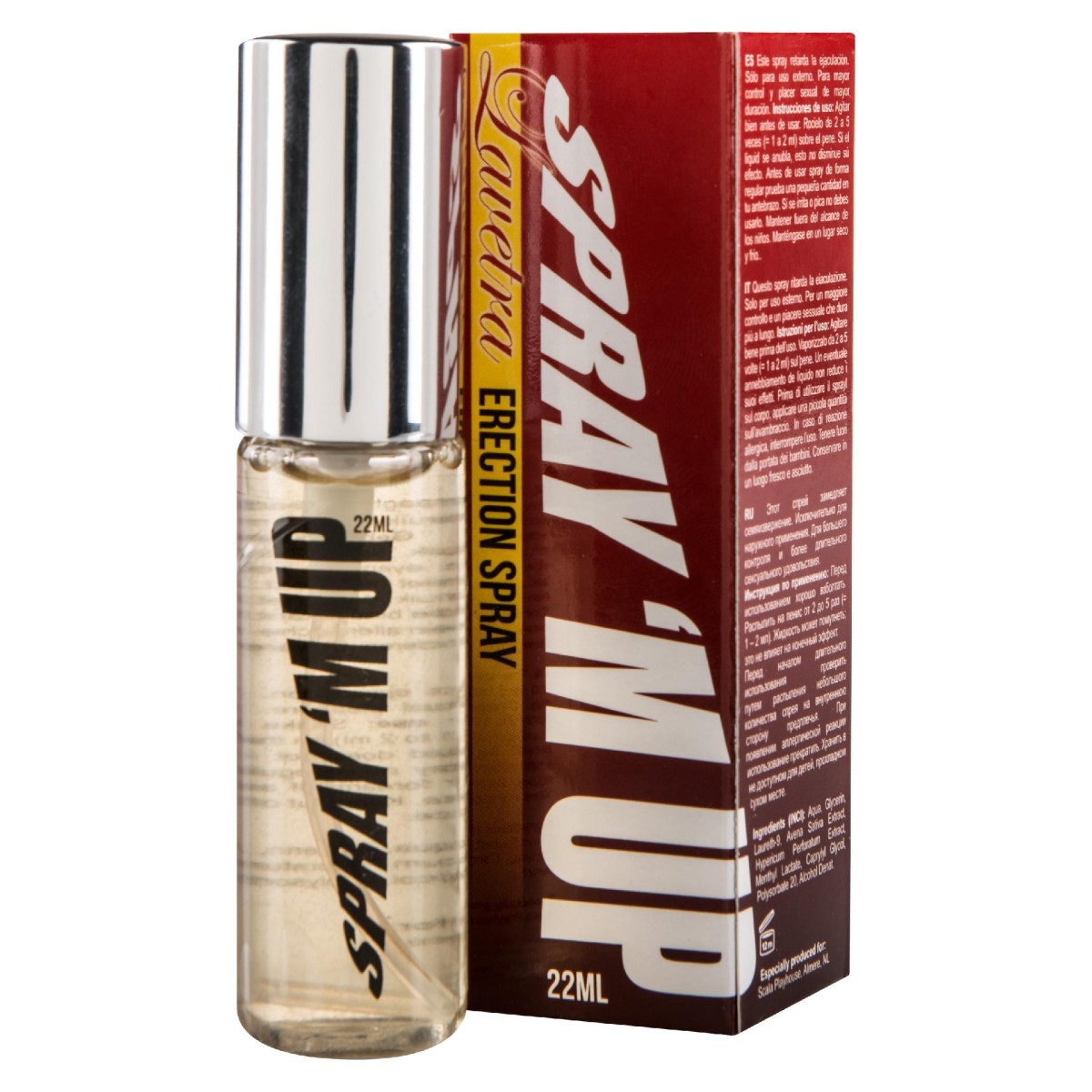 Spray 'M Up Lavetra 22ml spray ritardante