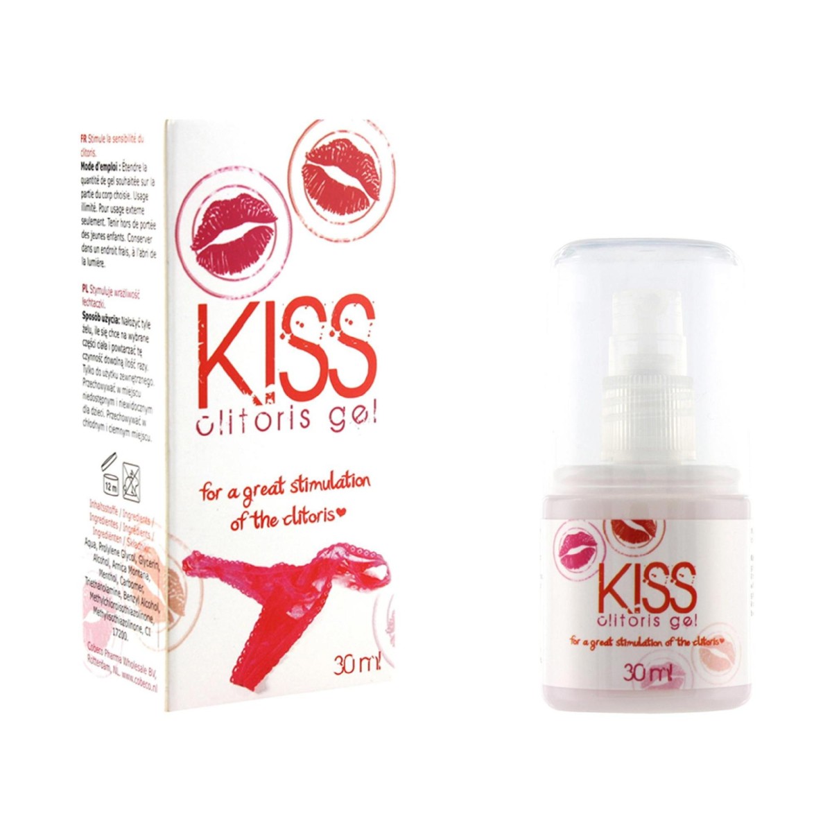 Gel intimo scadante donna 30ml Kiss Clitoris