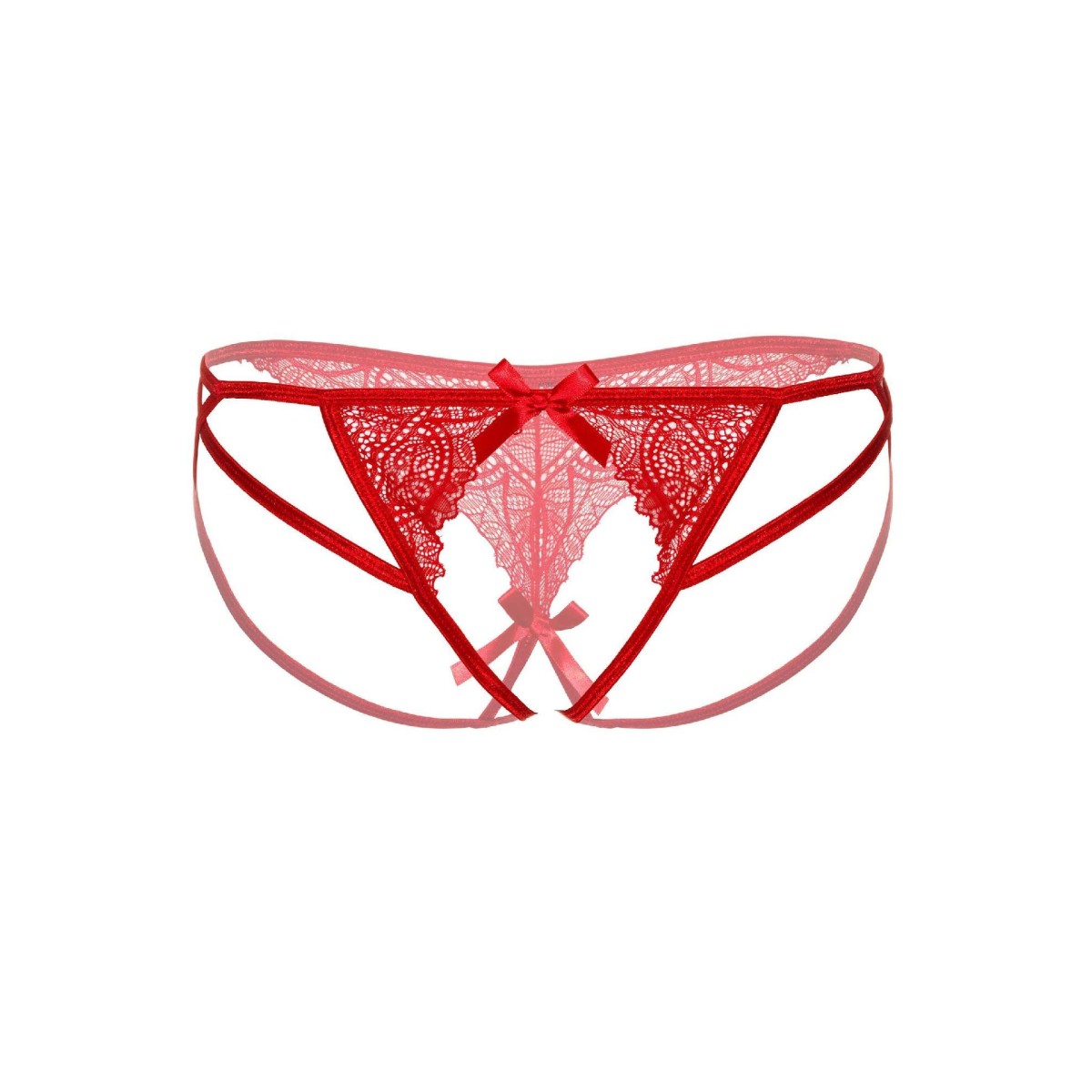 Slip tanga donna Naomi aperto davanti