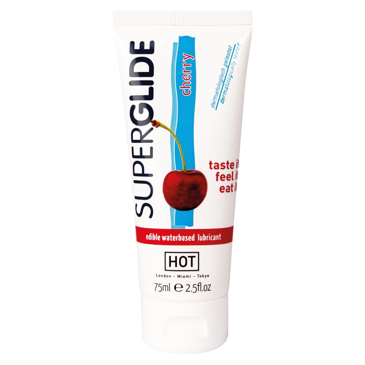 Lubrificante intimo commestibile 75ml cherry