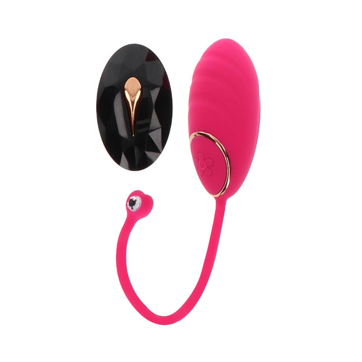 Ovetto vibrante vaginale in silicone Lily