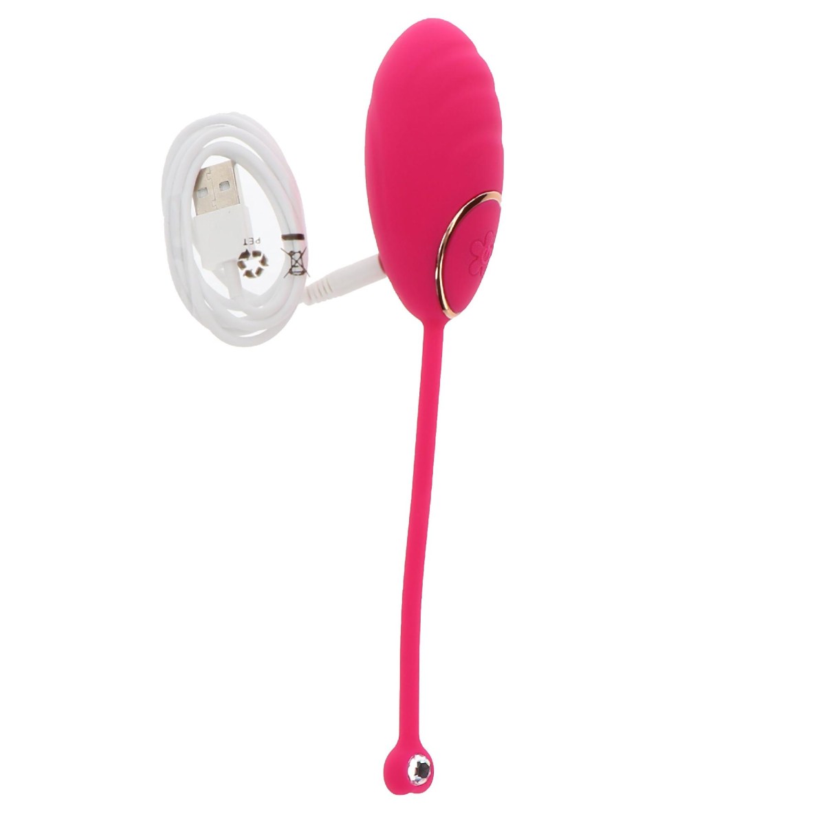 Ovetto vibrante vaginale in silicone Lily