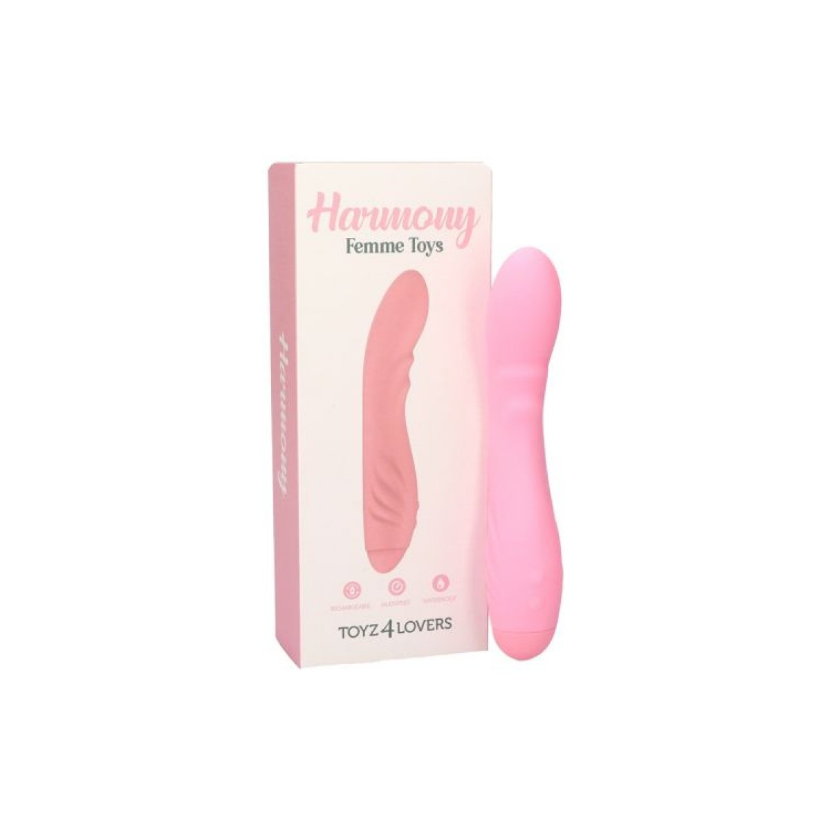 Vibratore vaginale in silicone Harmony