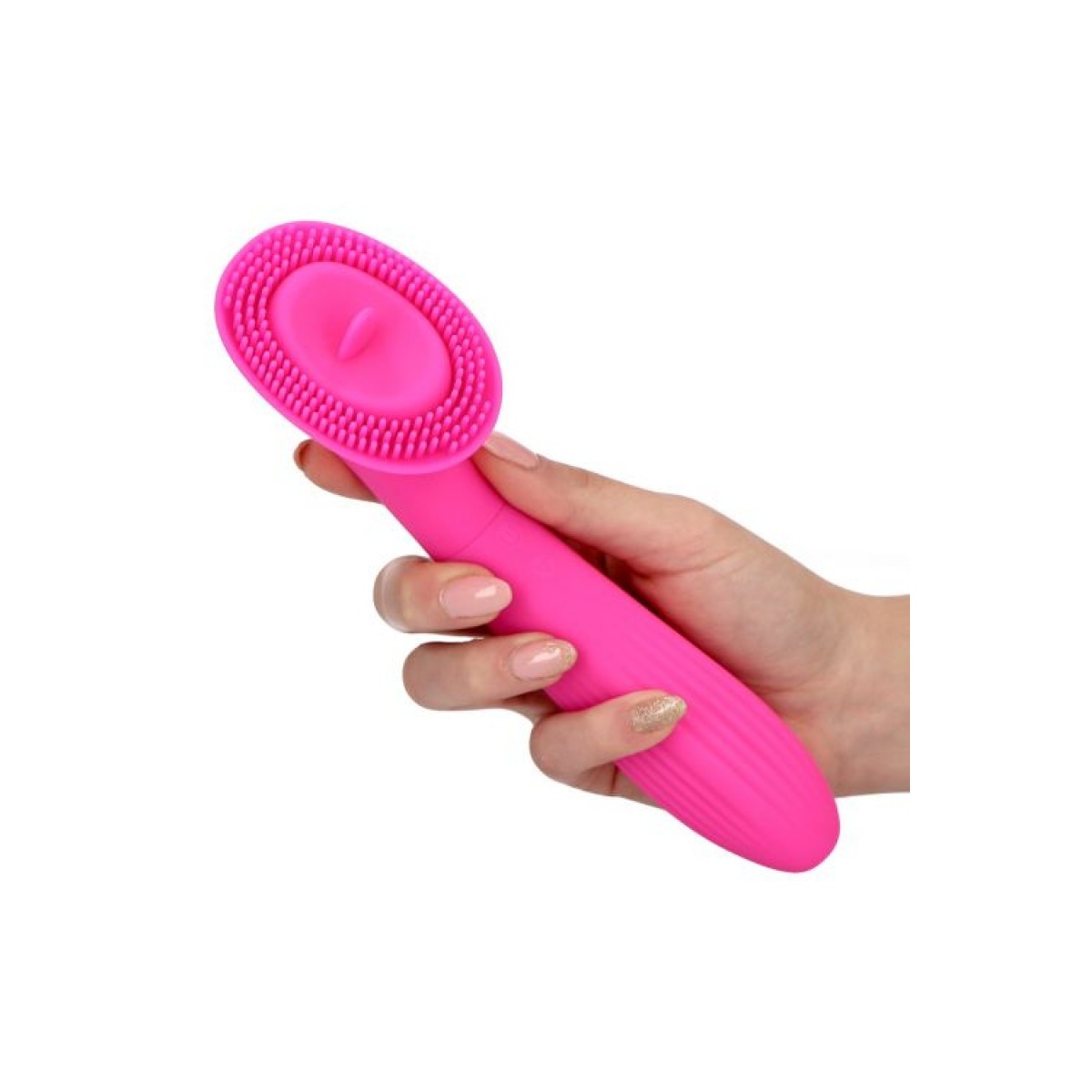 Stimolatore vagina clitoride fucsia Shadow