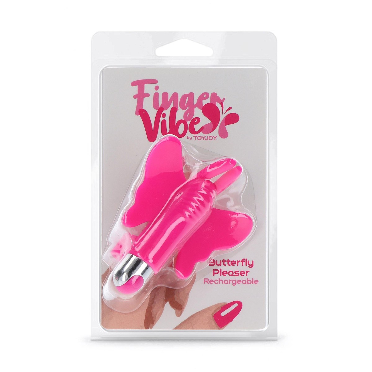 Vibratore da dito Butterfly Pleaser con usb