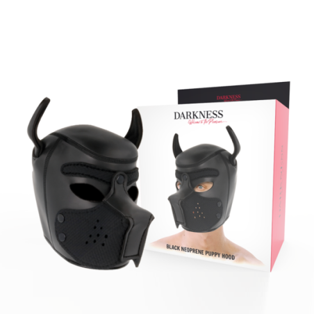 Maschera bondage mascherina occhi sadomaso sexy devil black mask bdsm  fetish hot