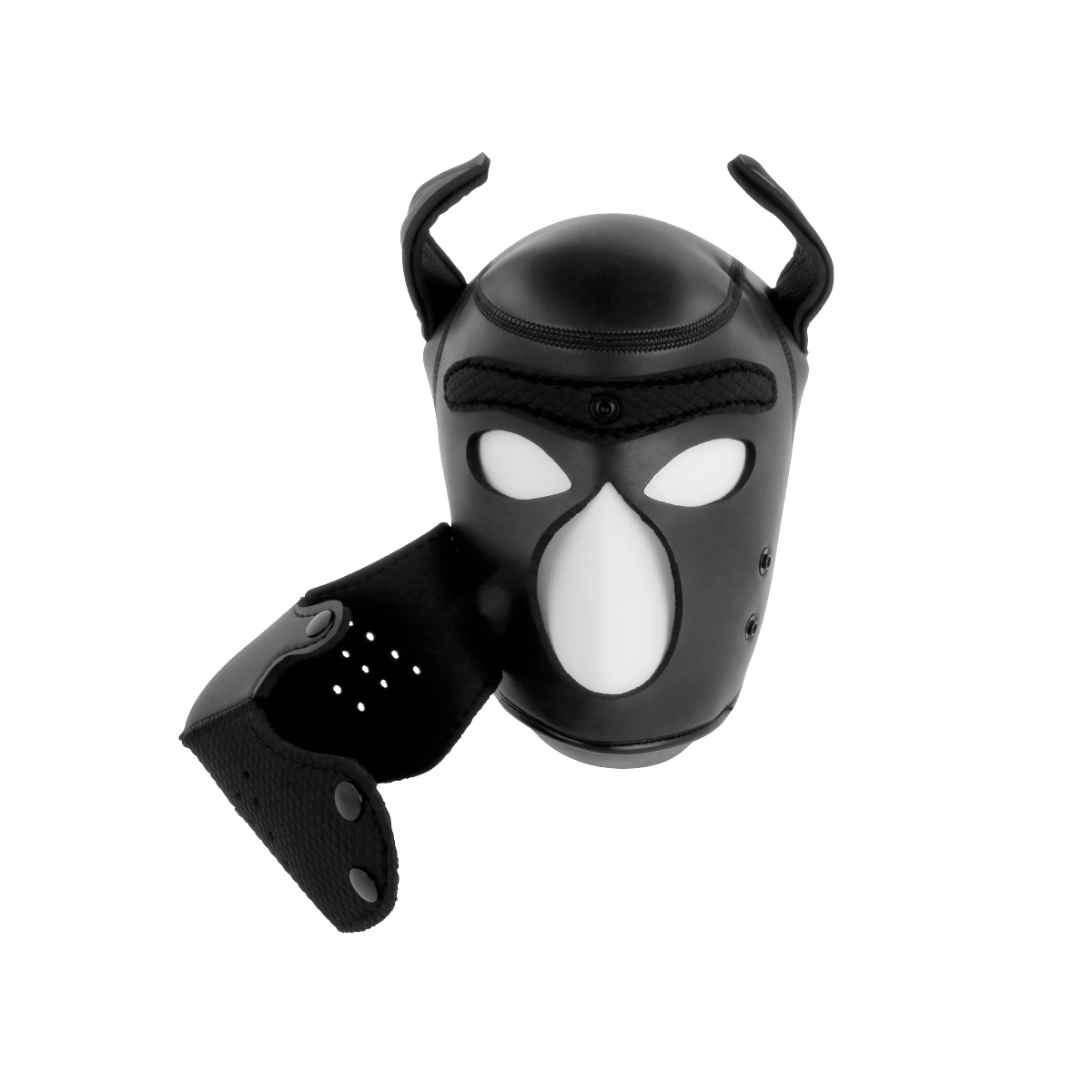 Maschera cappuccio cane Darkness neoprene M