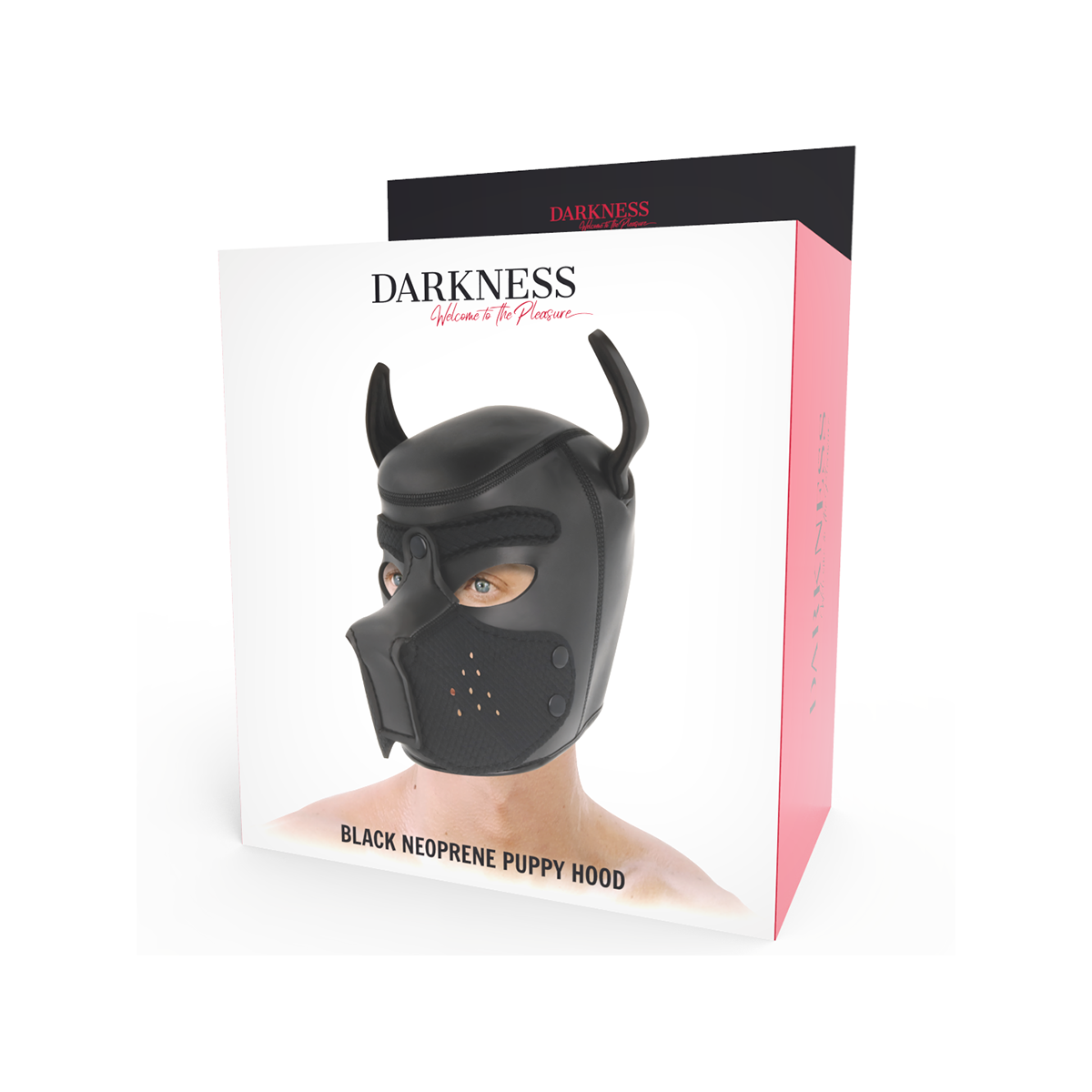 Maschera cappuccio cane Darkness neoprene M