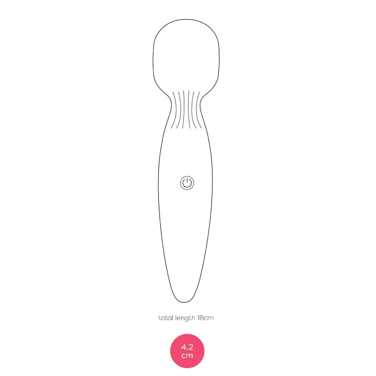 Vibratore wand Vaginal Massager