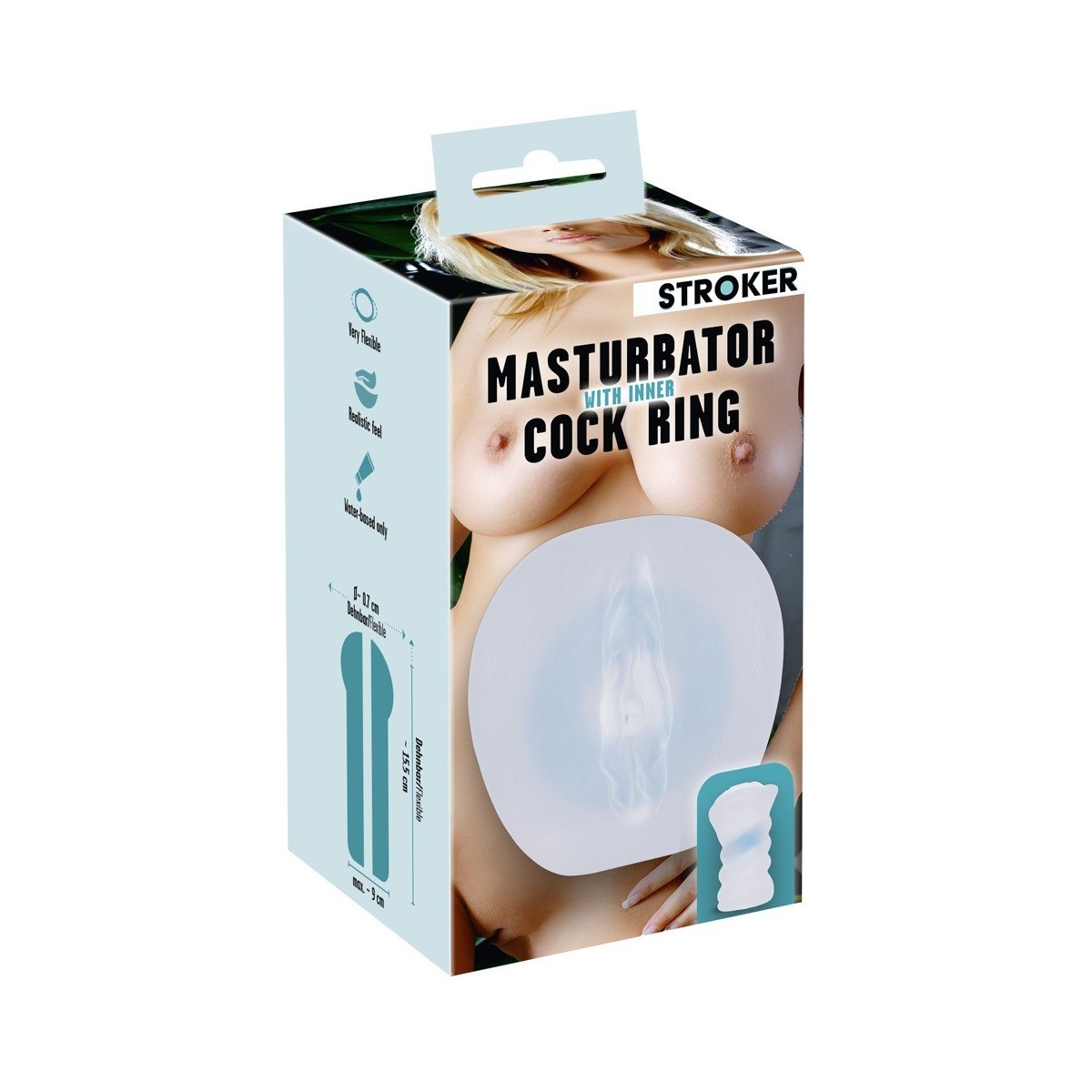 Acquista Masturbatore maschile with Cock Ring su MyShopSecret