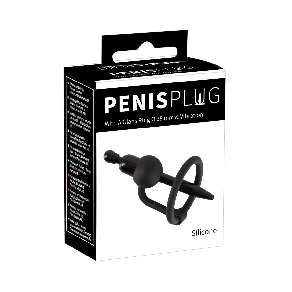 Anello pene con dilatatore uretra vibrante