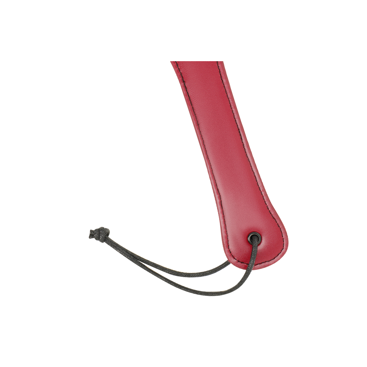 Sculacciatore paddle in pelle vegana rosso