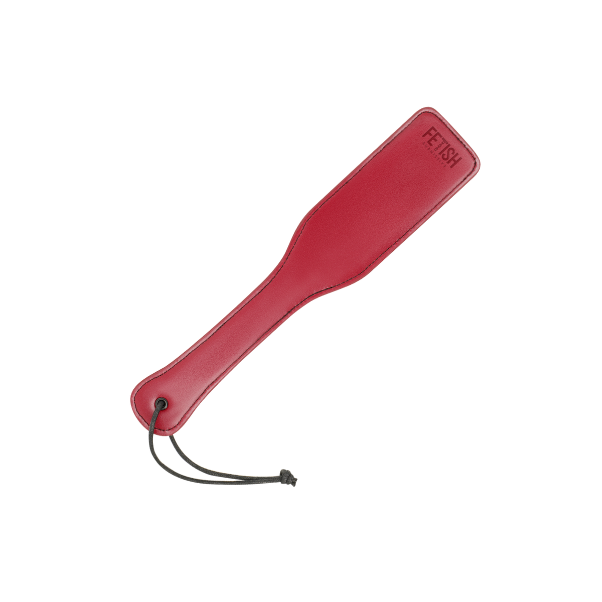 Sculacciatore paddle in pelle vegana rosso