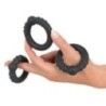 Kit 3 anelli pene in silicone Steel Rings