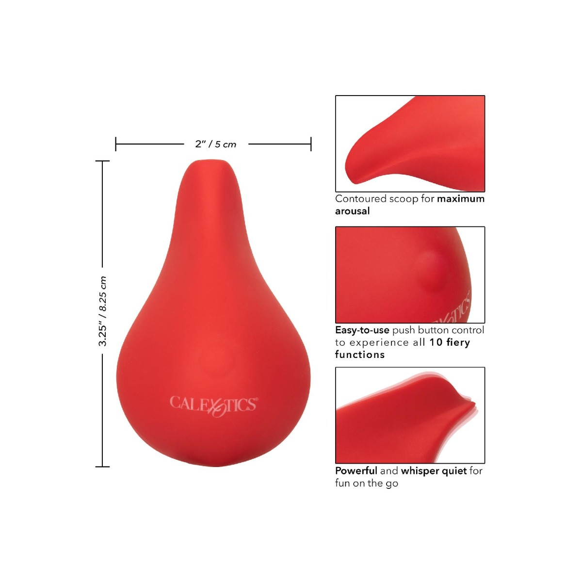 Stimolatore vaginale Red Hot Glow