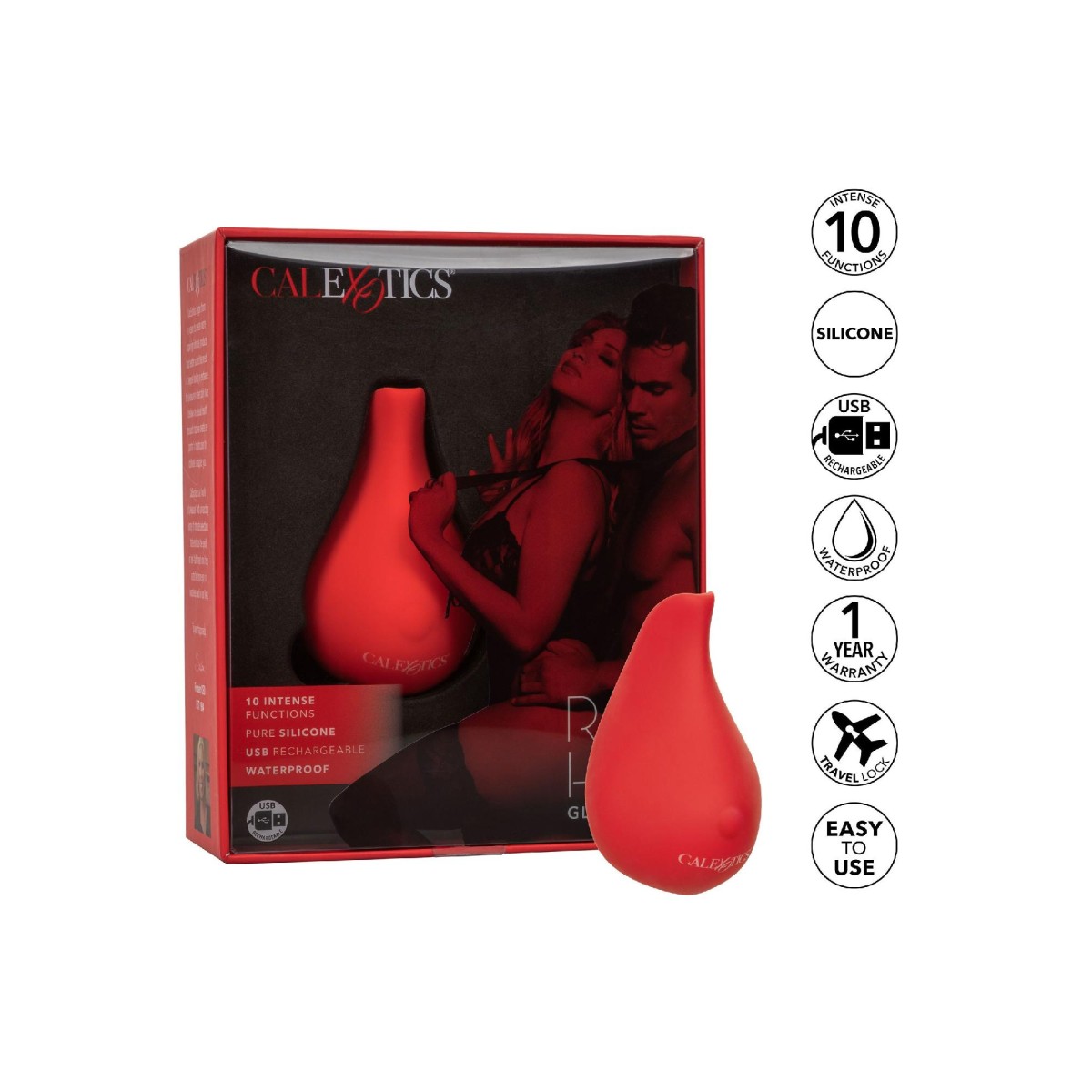 Stimolatore vaginale Red Hot Glow