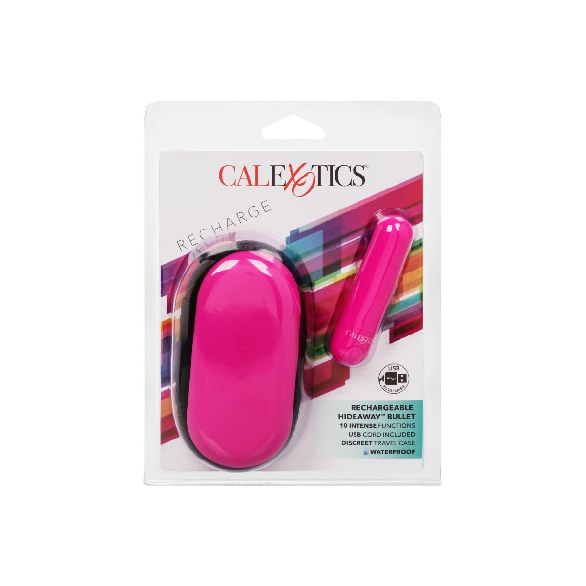 Mini vibratore ricaricabile rosa