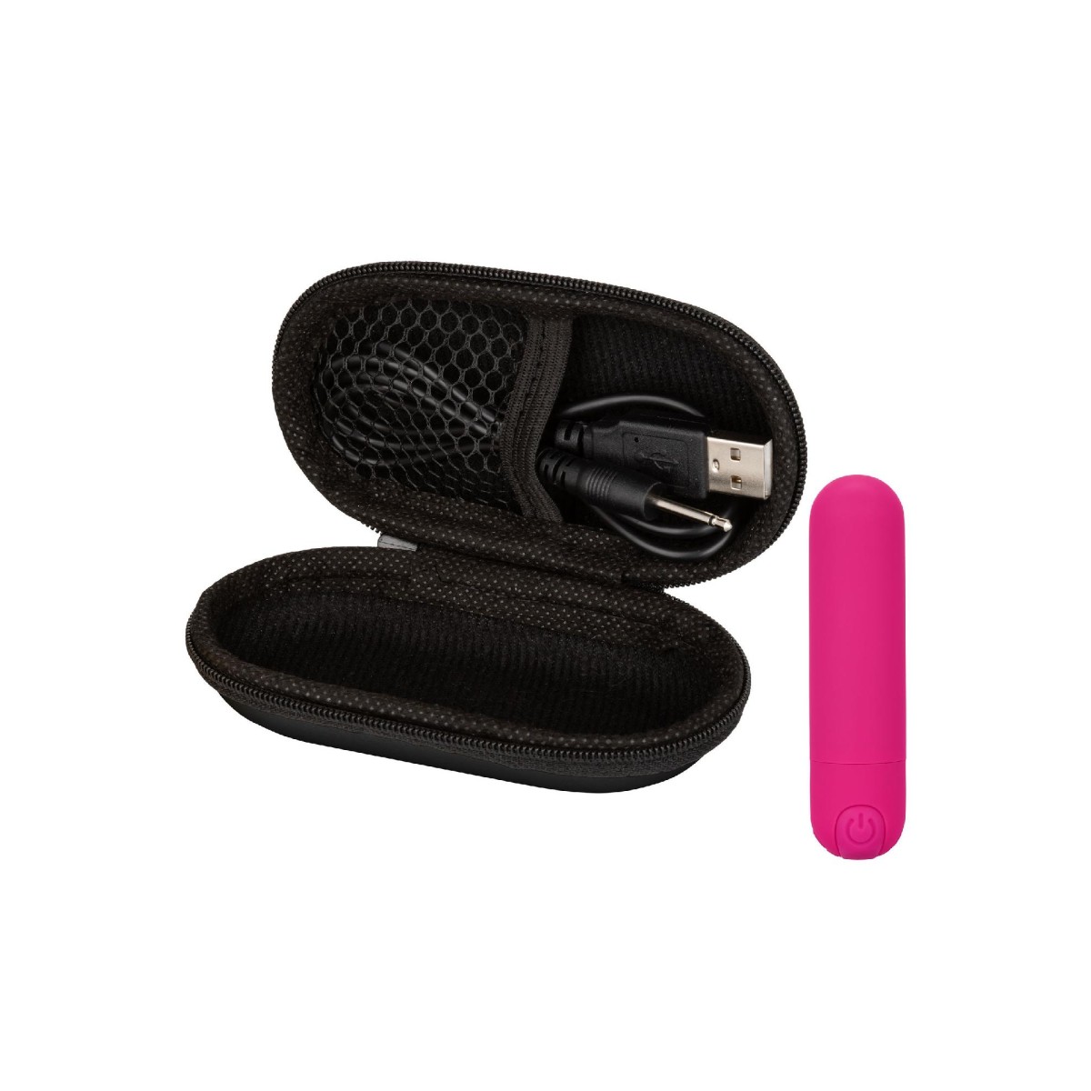 Mini vibratore ricaricabile rosa