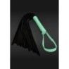 Frusta Flogger fluorescente GLO bondage