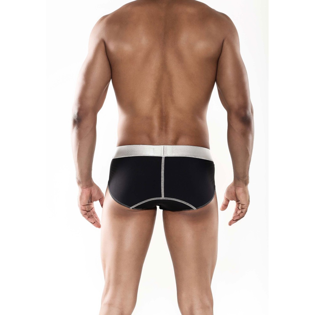 Boxer nero MaleBasics Microfiber Brief