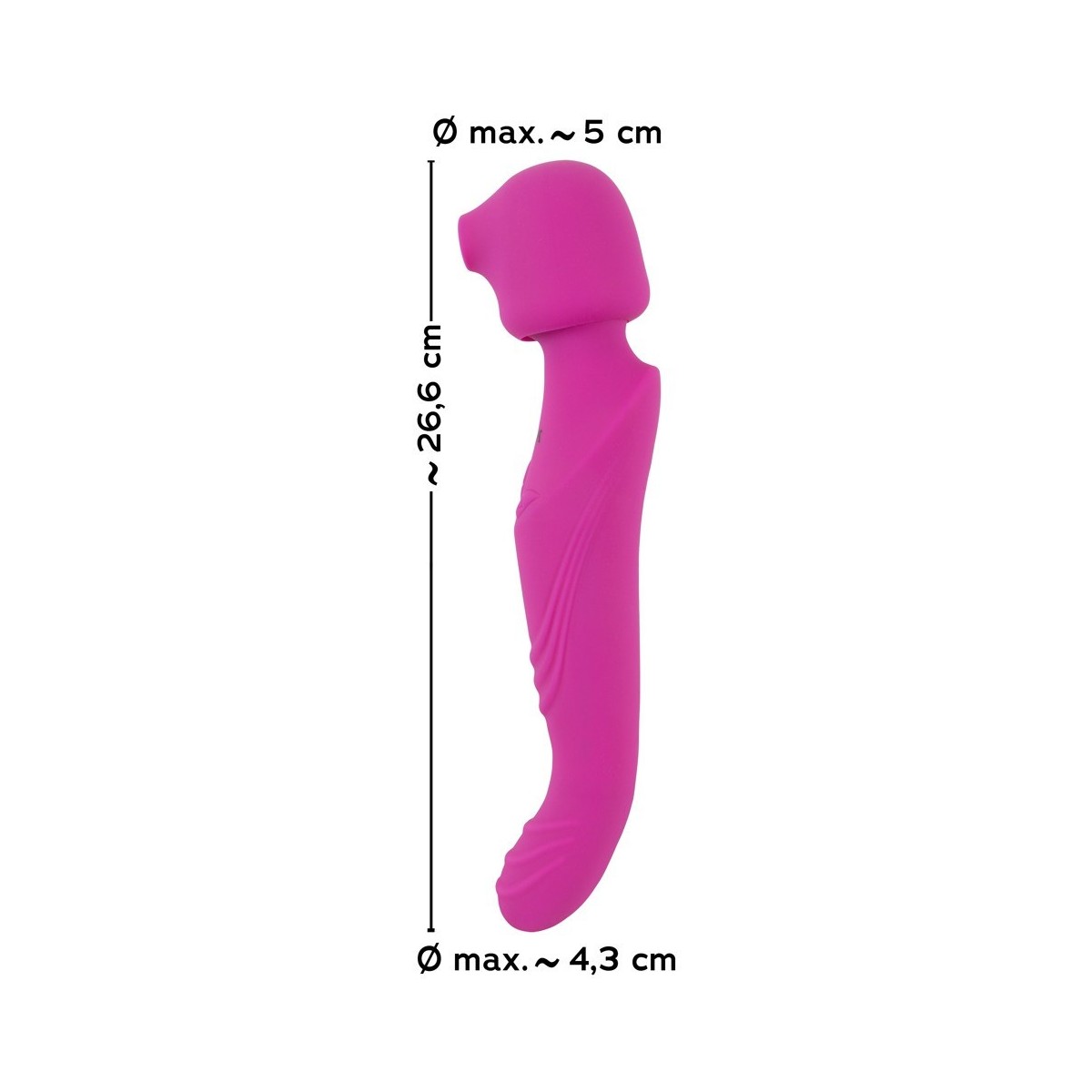 Vibratore wand 3 Function Vibrator