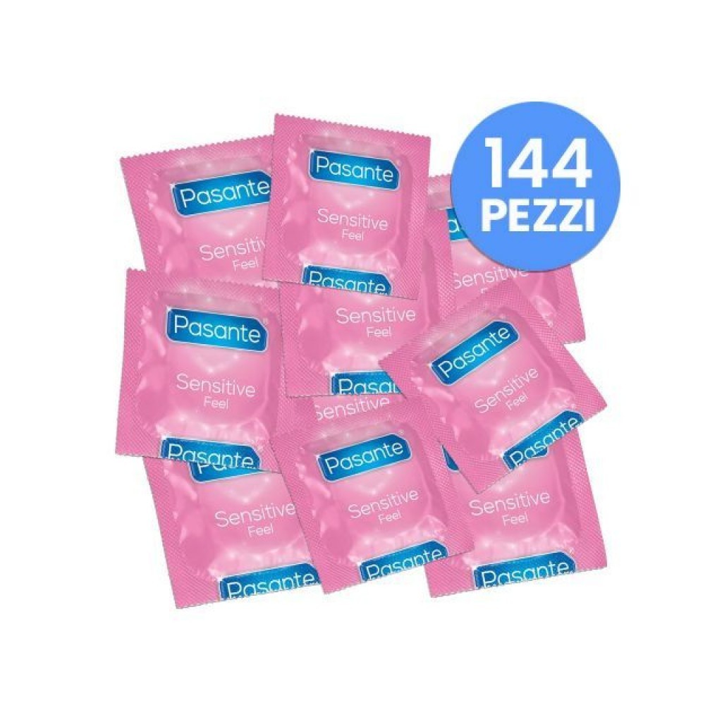 Preservativi feel sensitive 144 pz