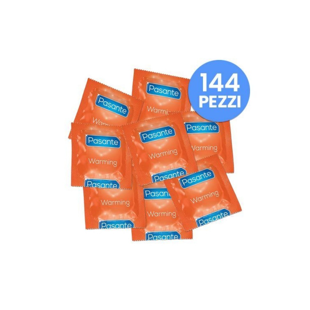 Preservativi effetto caldo Pasante 144 pz