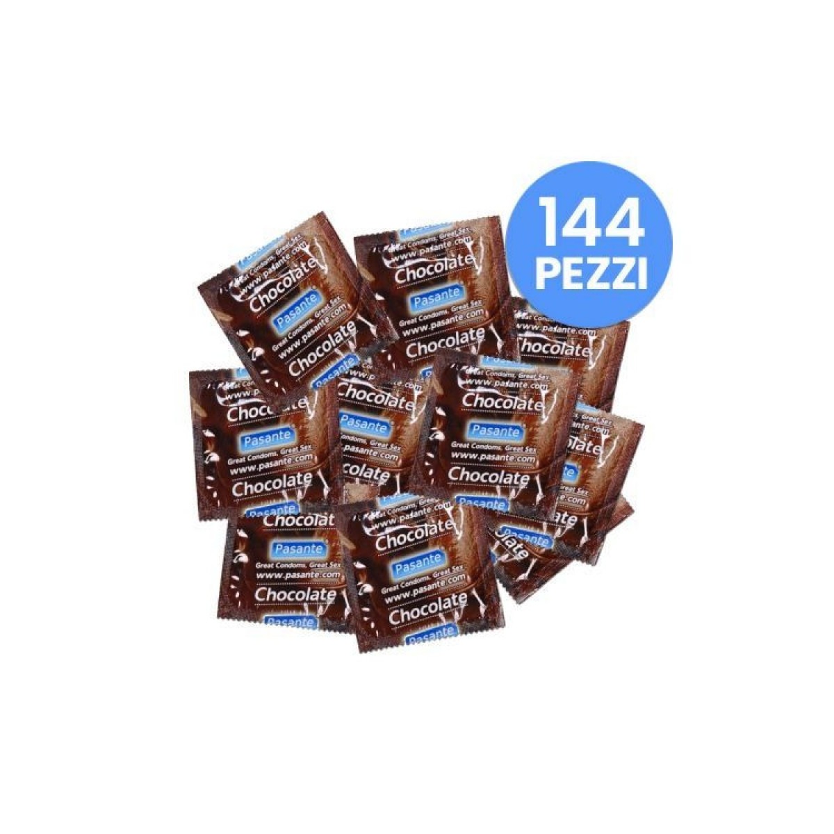 Preservativi pasante al cioccolato 144 pz