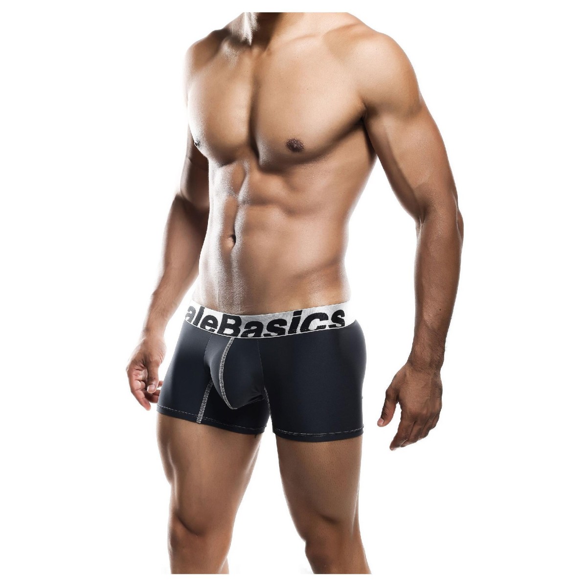 Boxer uomo nero MaleBasics Microfiber