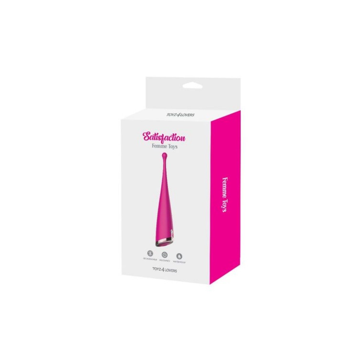 Stimolatore clitorideo vibrante Satisfaction