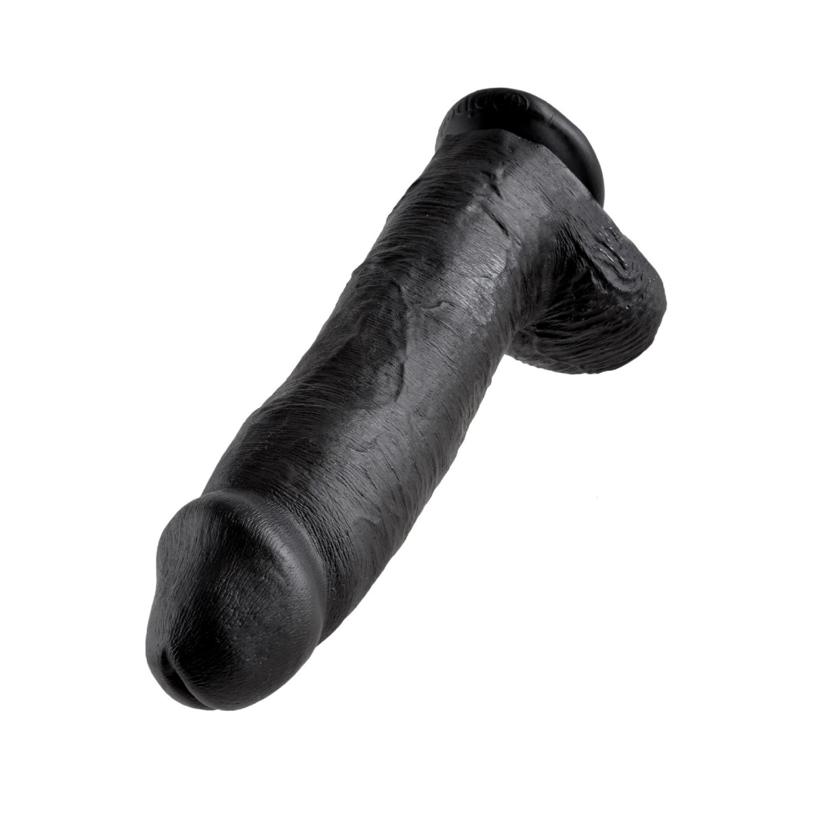 Dildo maxi realistico 31 cm testicoli nero