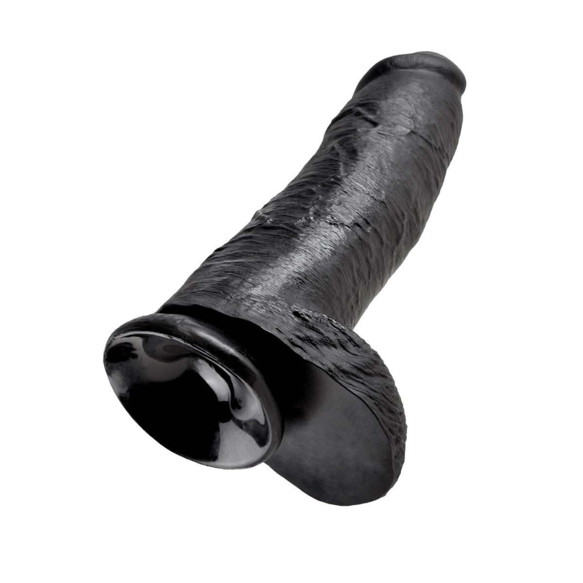 Dildo maxi realistico 31 cm testicoli nero