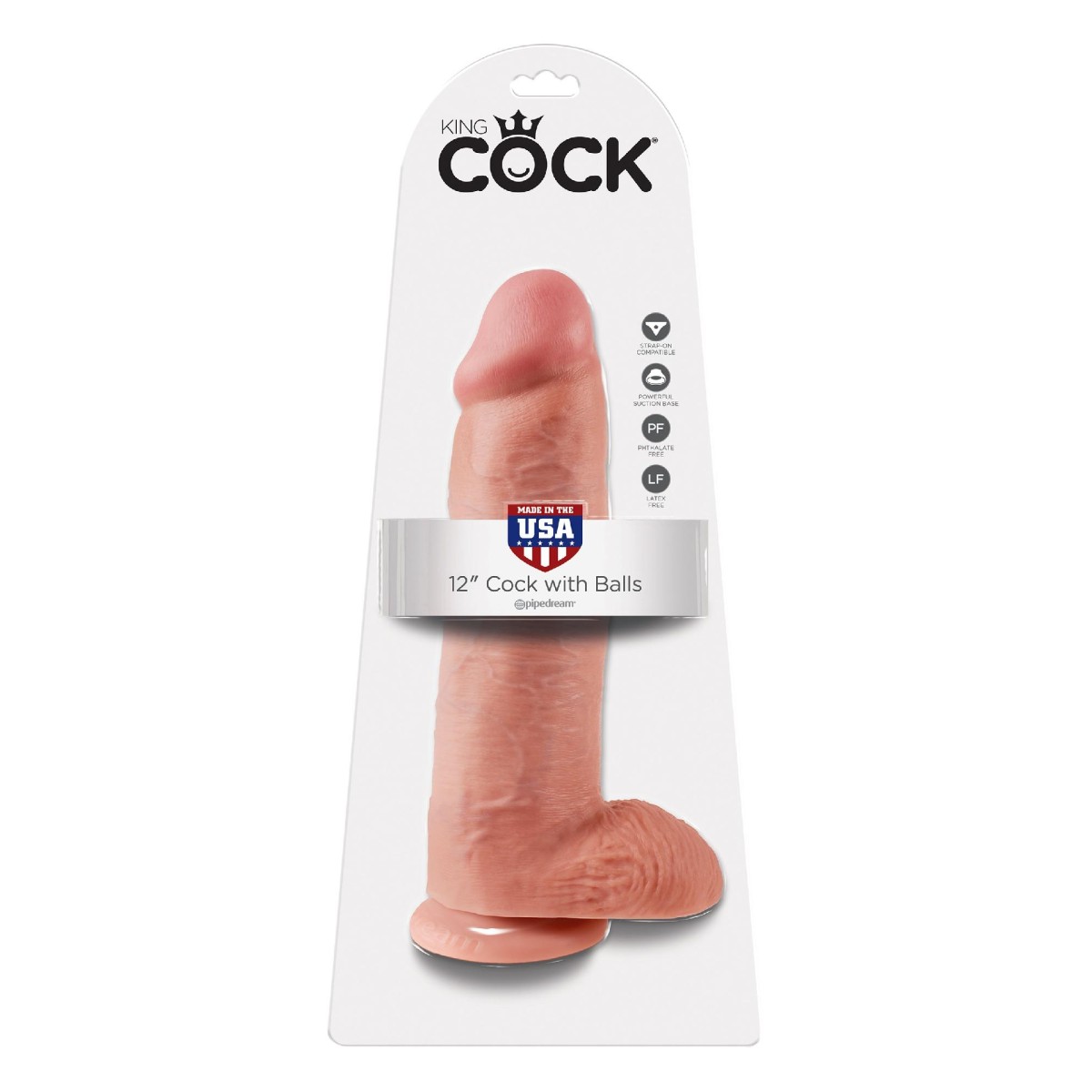 Dildo maxi realistico 31 cm con testicoli