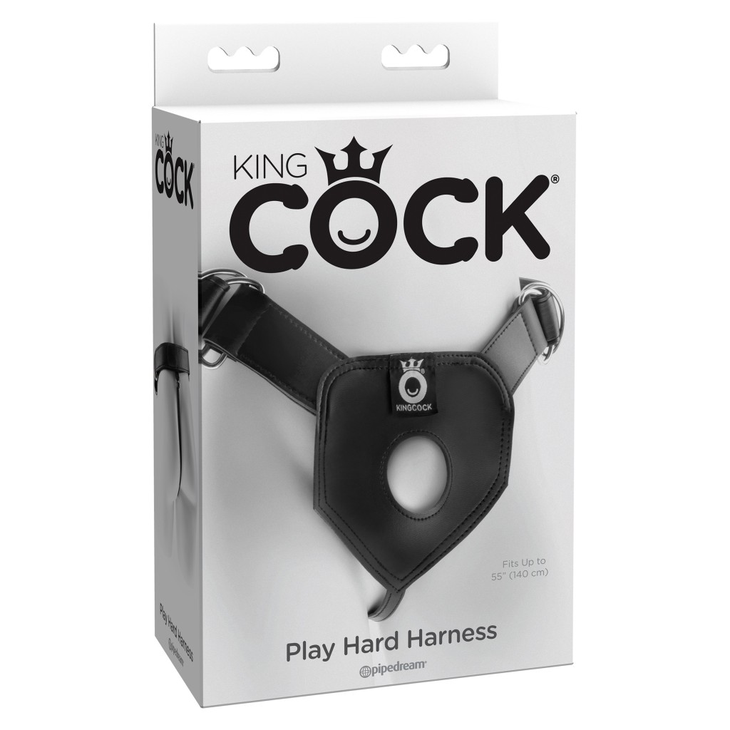 Imbracatura per dildo Play Hard nera