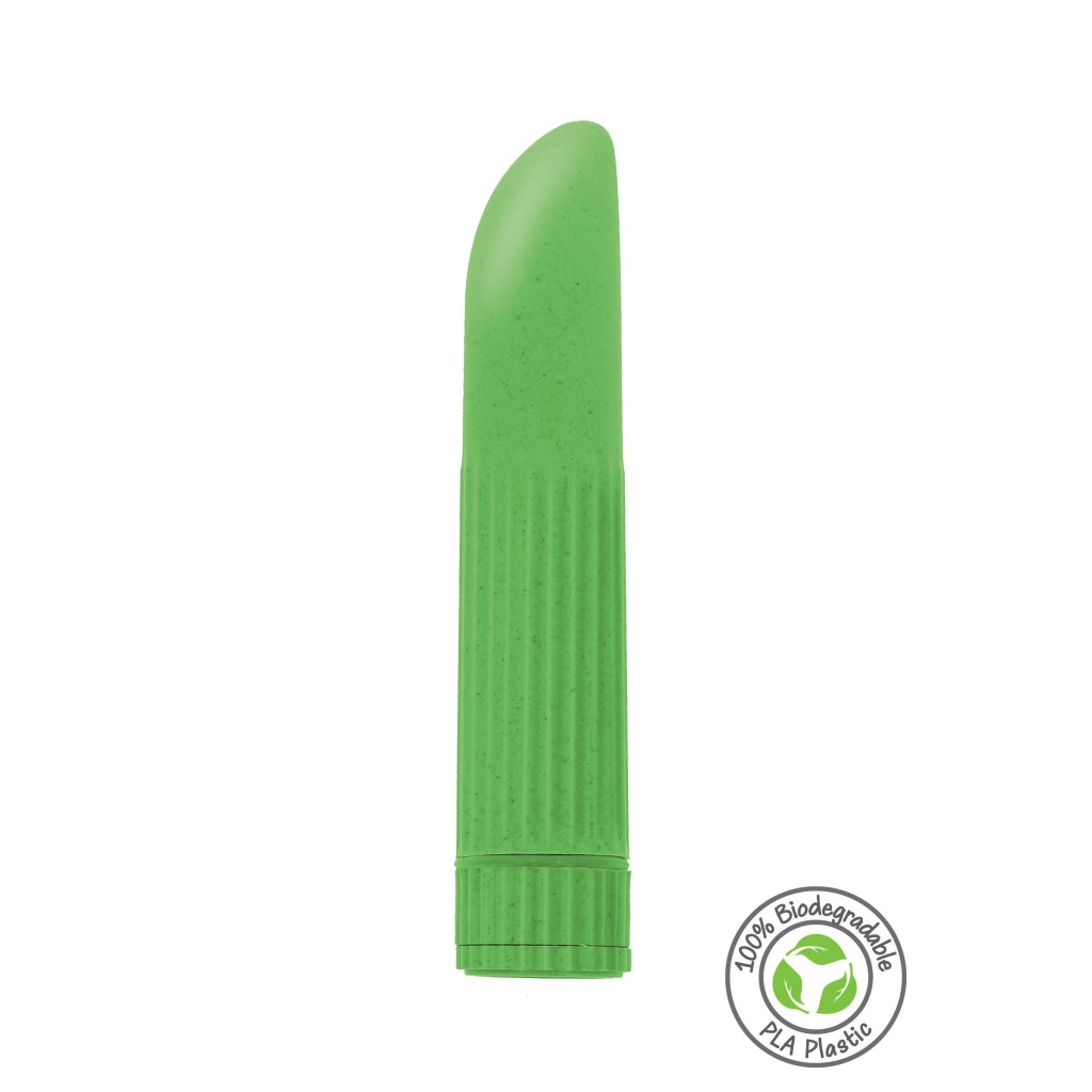 Mini vibratore Botanic Booster verde