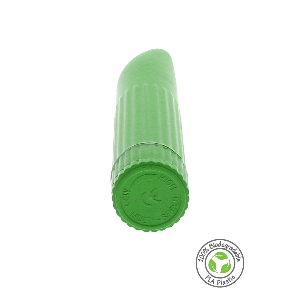 Mini vibratore Botanic Booster verde