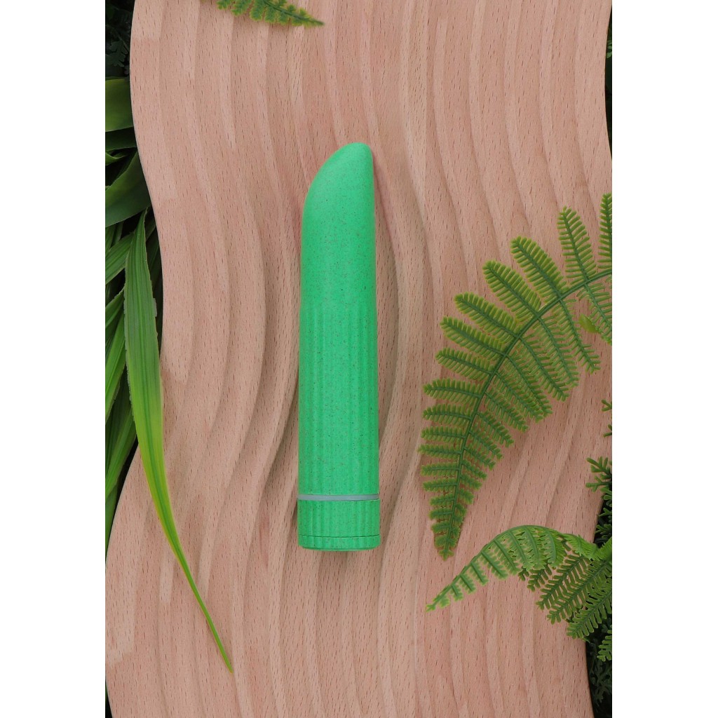 Mini vibratore Botanic Booster verde