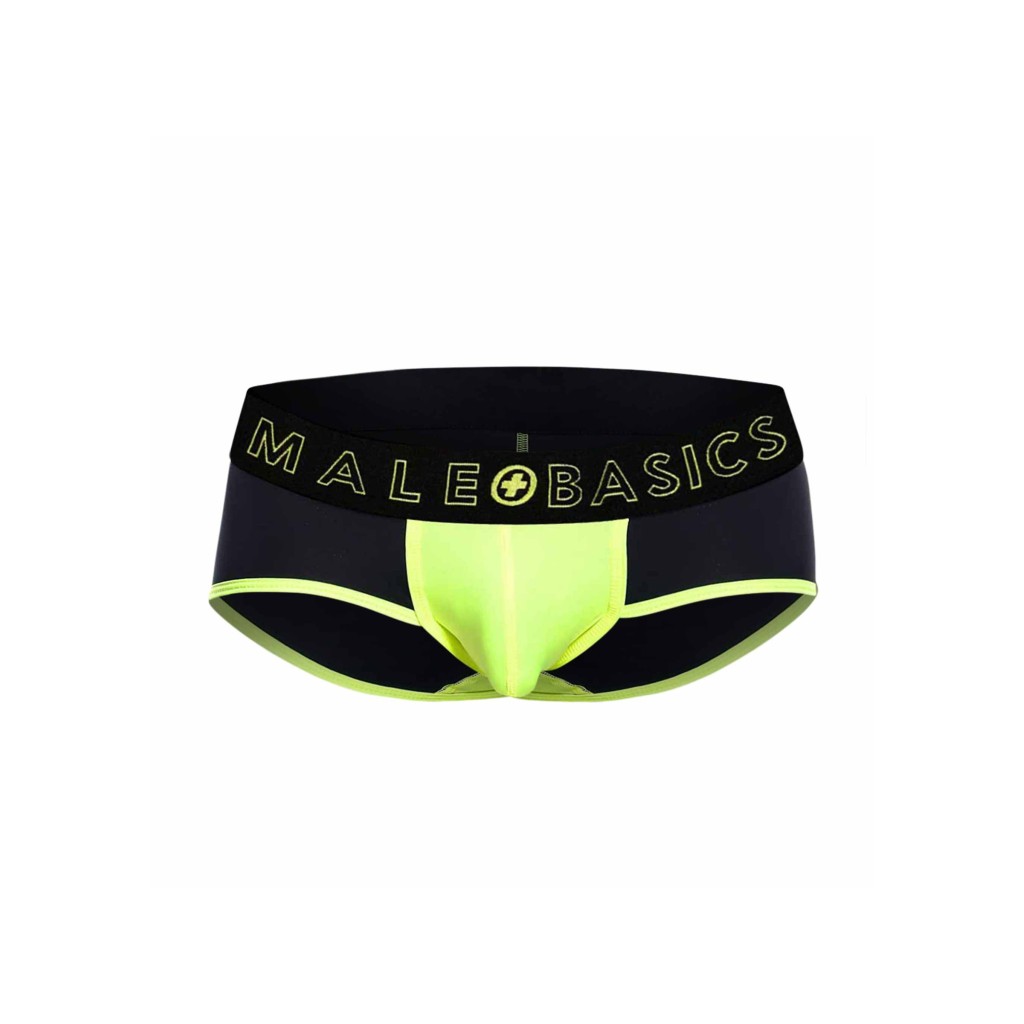 Boxer giallo MaleBasics Neon Brief