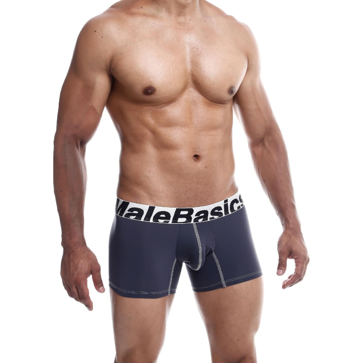 Boxer grigio uomo MaleBasics Microfiber