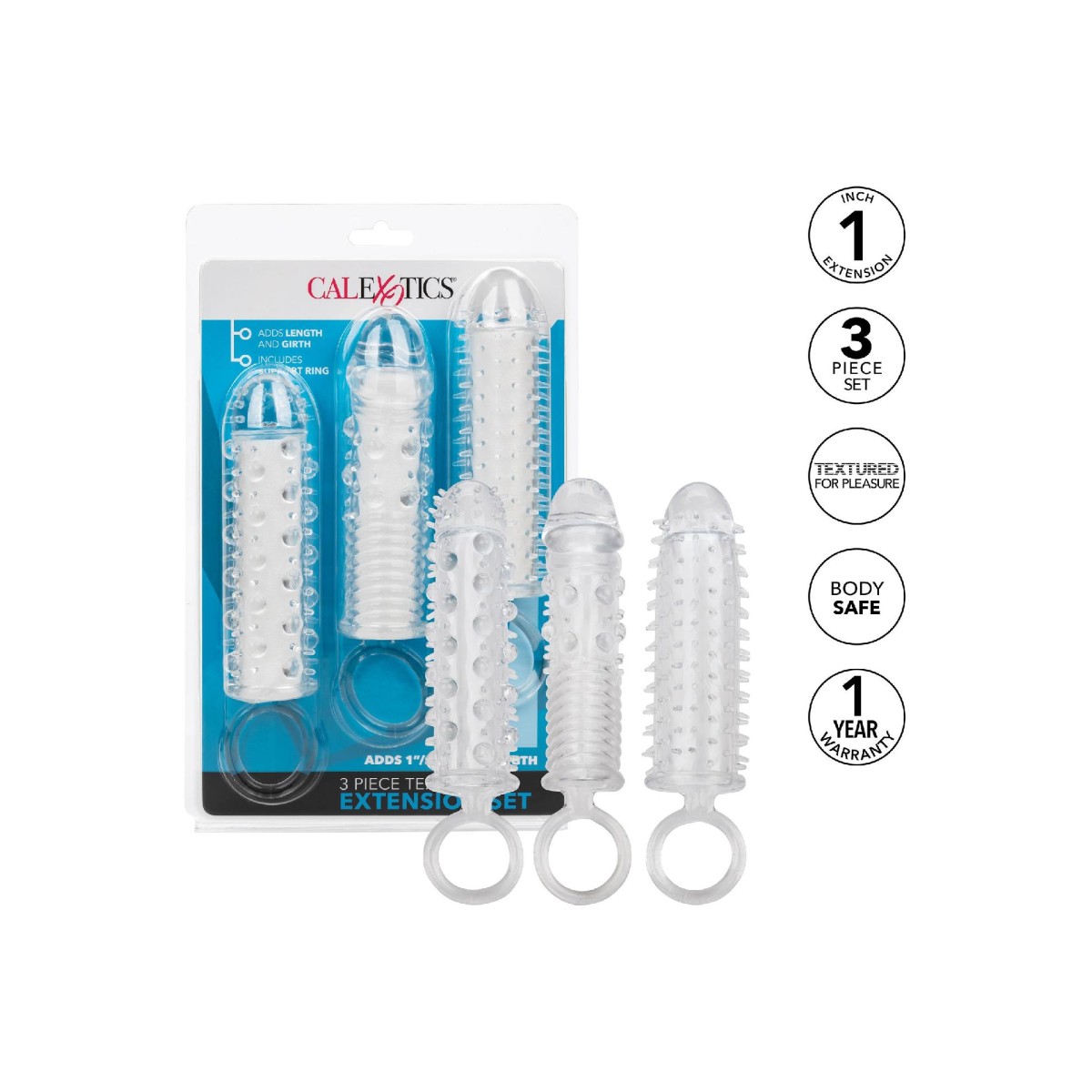 Set Guaina trasparente 3 pcs