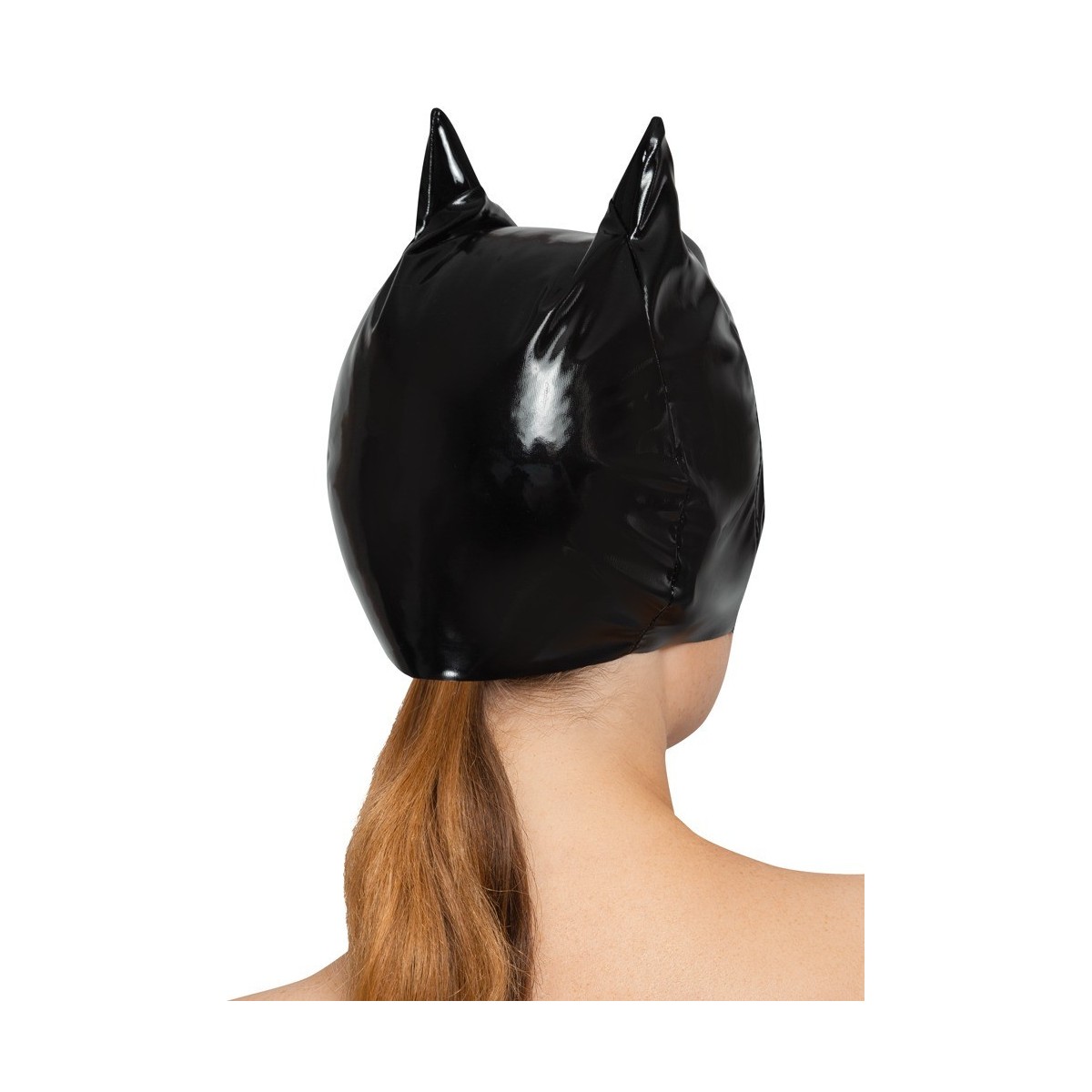 Maschera nera sexy da gatta fetish catwoman