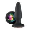 Plug anale nero Glams Gem Plug