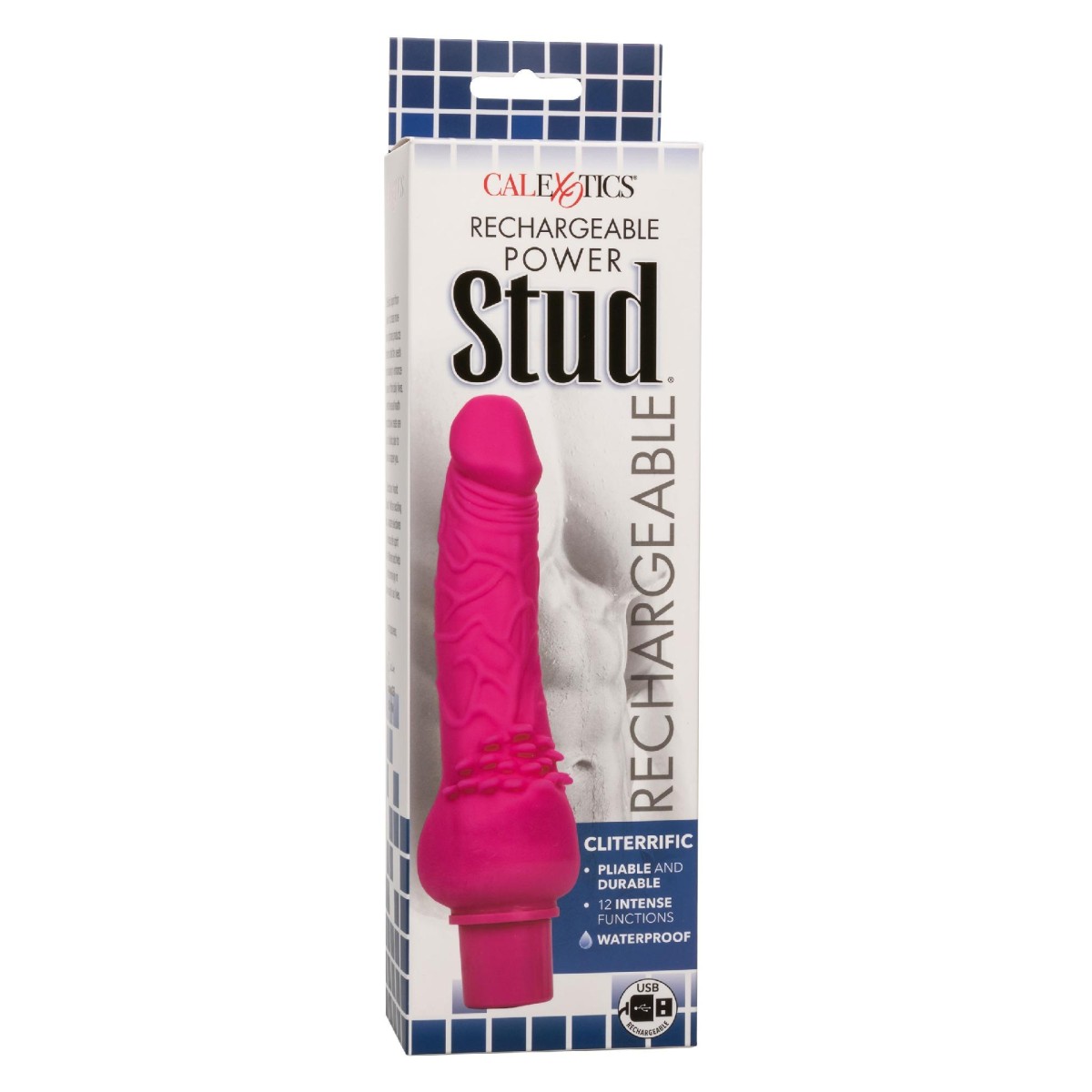 Vibratore realistico fucsia ricaricabile