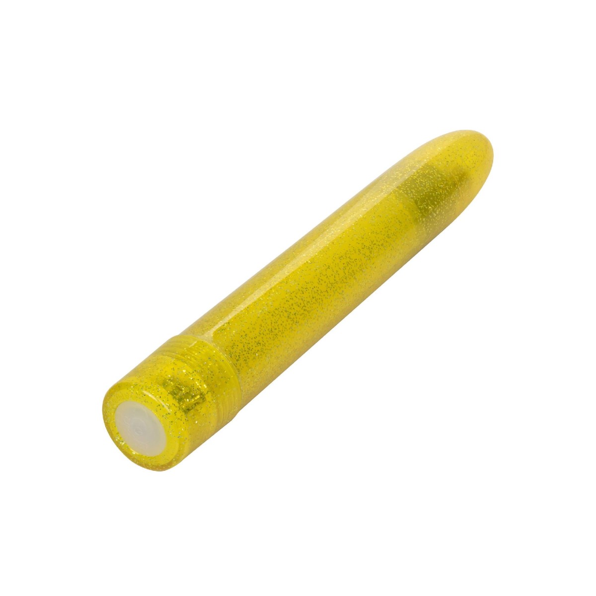 Vibratore classico sottile giallo medium