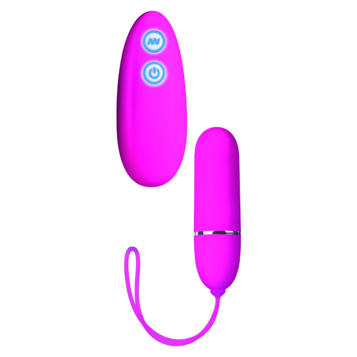 Ovetto vibrante mini remote fucsia