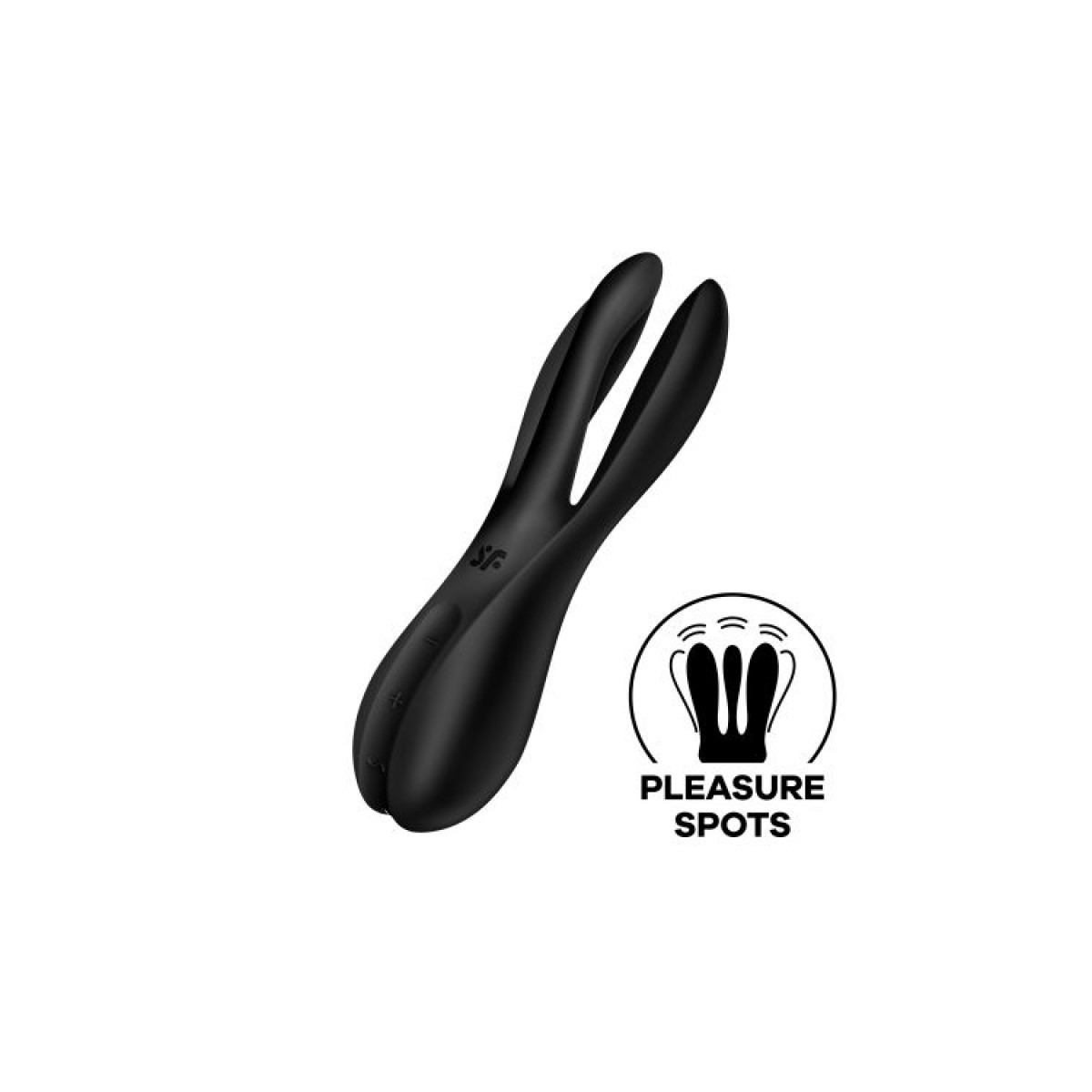 Vibratore Satisfyer threesome 2 black