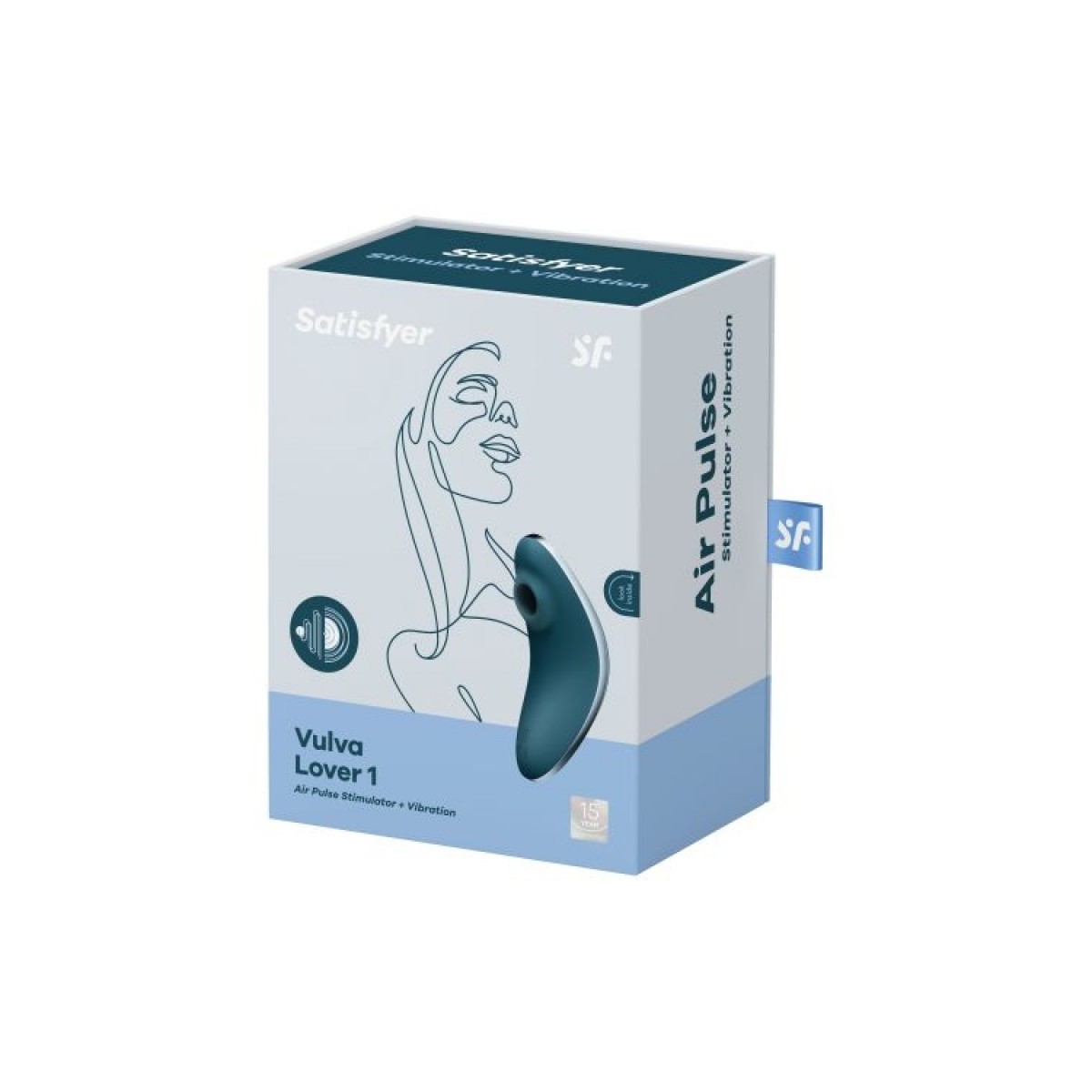 Satisfyer Stimolatore Vulva Lover 1 blue