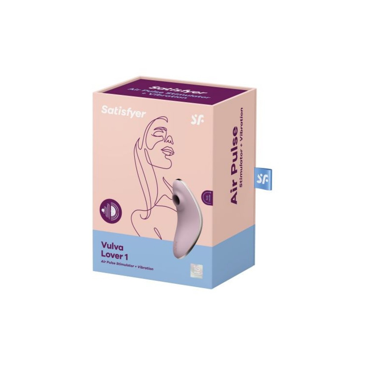 Satisfyer Stimolatore Vulva Lover 1 Rosa